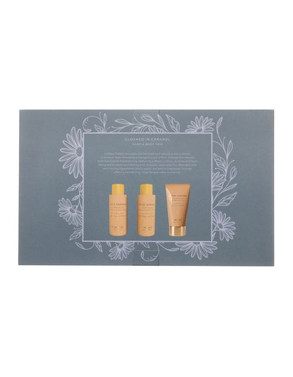 Cloaked in Caramel Hand Ans Body Trio 50ml
