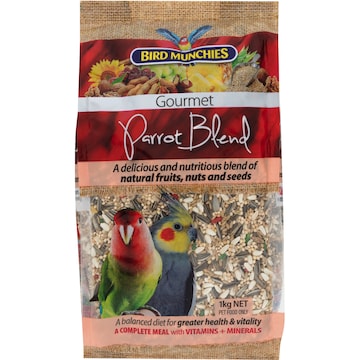 Bird Munchies Gourmet Food Blend Parrot 1kg