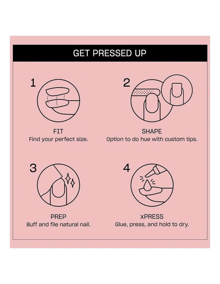 xPRESS/ON Let's Get Glitter