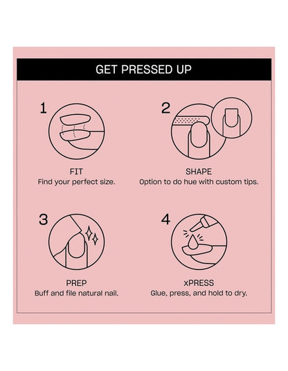 xPRESS/ON Let's Get Glitter