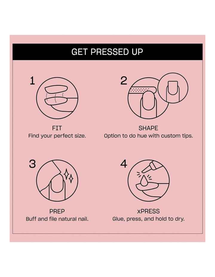 xPRESS/ON Let's Get Glitter