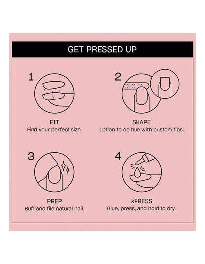 xPRESS/ON Let's Get Glitter