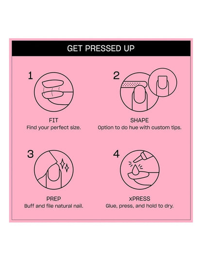 xPRESS/ON Let it Pink In