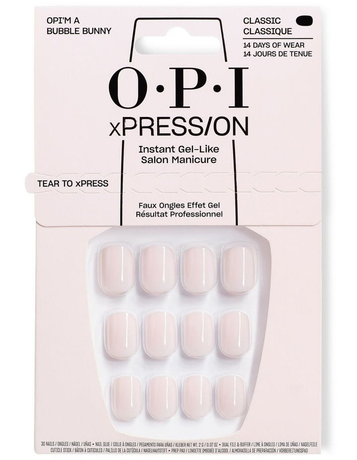 xPRESS/ON OPI'm a Bubble Bunny