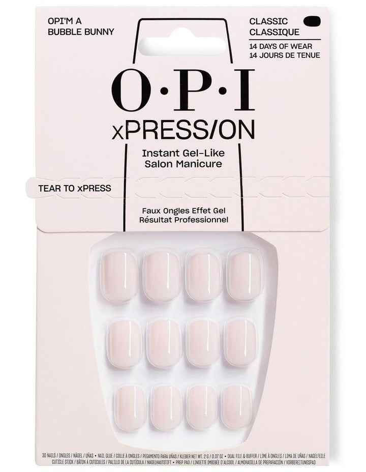 xPRESS/ON OPI'm a Bubble Bunny