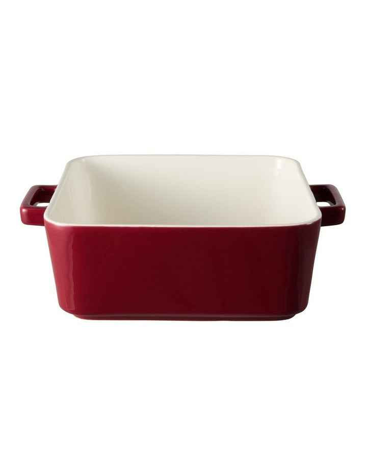 Gift Boxed Epicurious Square Baker 19x7.5cm in Bordeaux