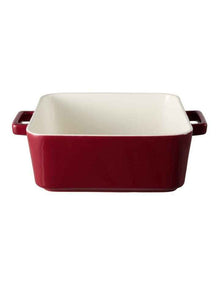 Gift Boxed Epicurious Square Baker 19x7.5cm in Bordeaux