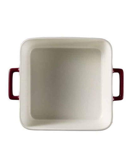 Gift Boxed Epicurious Square Baker 19x7.5cm in Bordeaux
