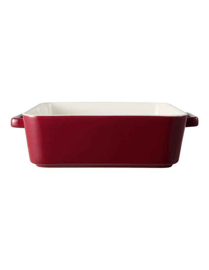 Gift Boxed Epicurious Square Baker 24x8cm in Bordeaux