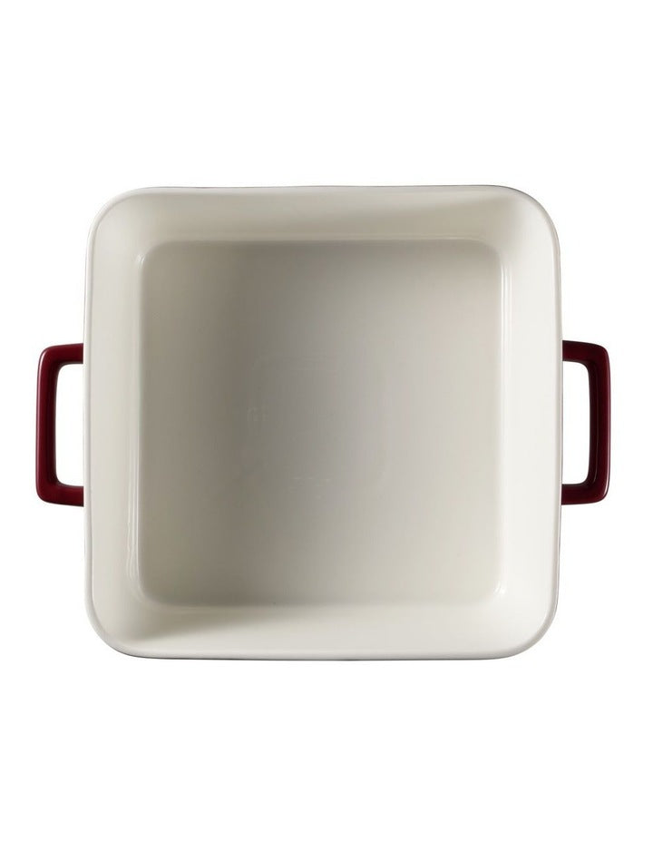 Gift Boxed Epicurious Square Baker 24x8cm in Bordeaux