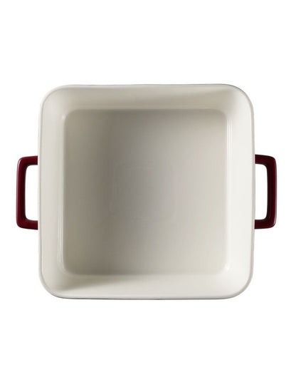Gift Boxed Epicurious Square Baker 24x8cm in Bordeaux