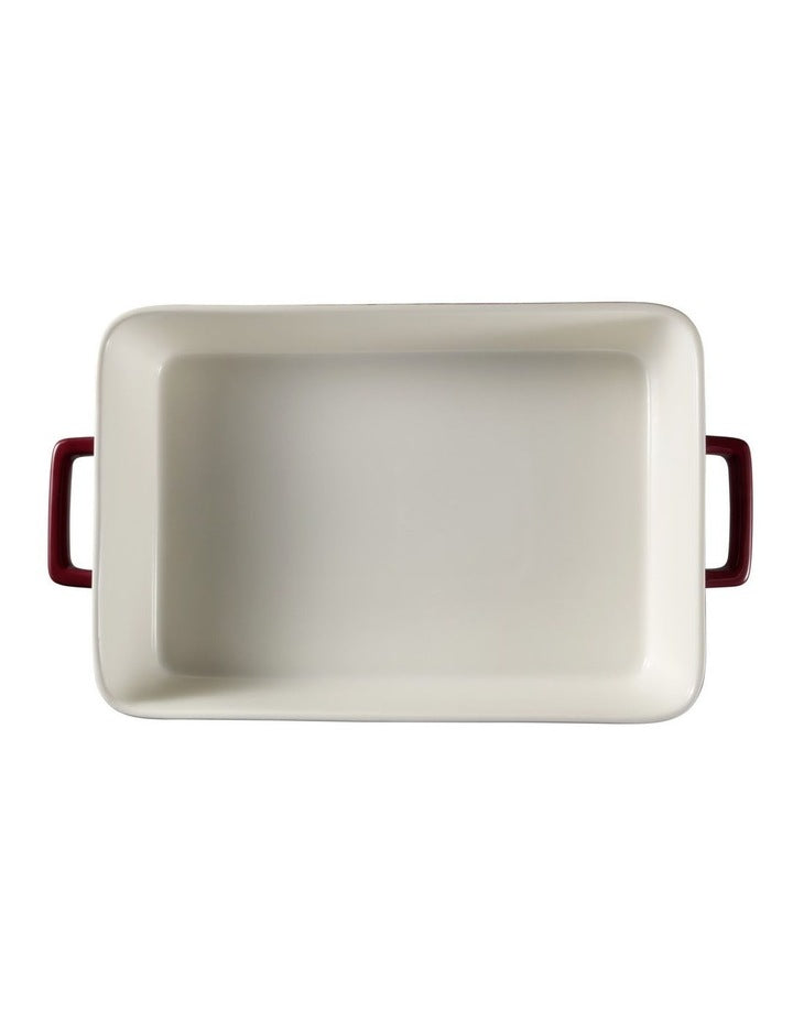 Gift Boxed Epicurious Rectangle Baker 32x22.5x7cm in Bordeaux