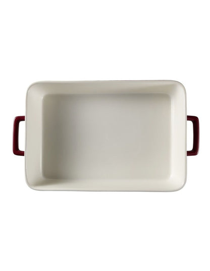 Gift Boxed Epicurious Rectangle Baker 32x22.5x7cm in Bordeaux