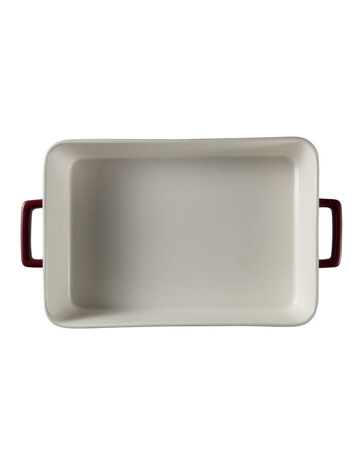 Epicurious Lasagne Dish Bordeaux Gift Boxed 36x24.5x7.5cm in Red