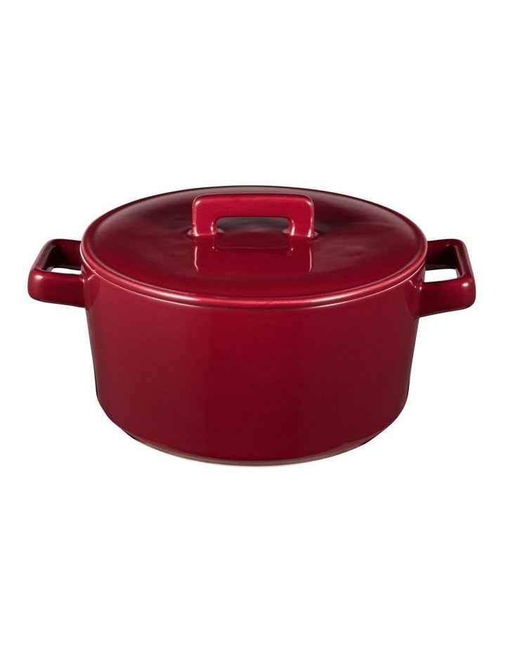 Epicurious Round Casserole Gift Boxed 1.3L in Bordeaux