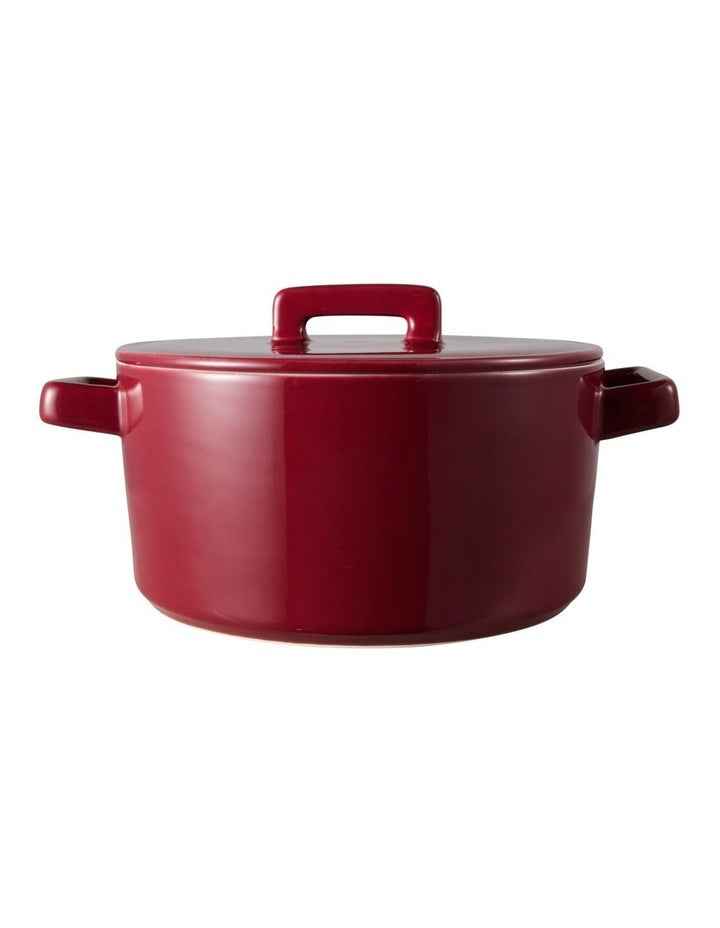 Epicurious Round Casserole Gift Boxed 1.3L in Bordeaux