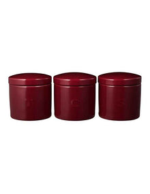 Epicurious Canister 500ml Set of 3 in Bordeaux
