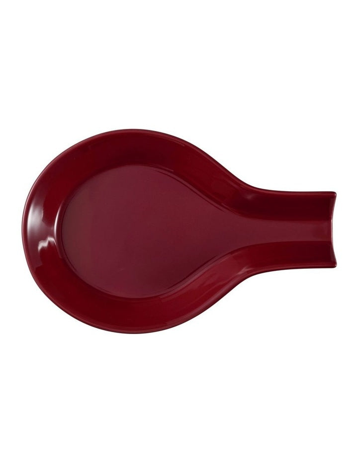 Epicurious Spoon Rest Gift Boxed in Bordeaux