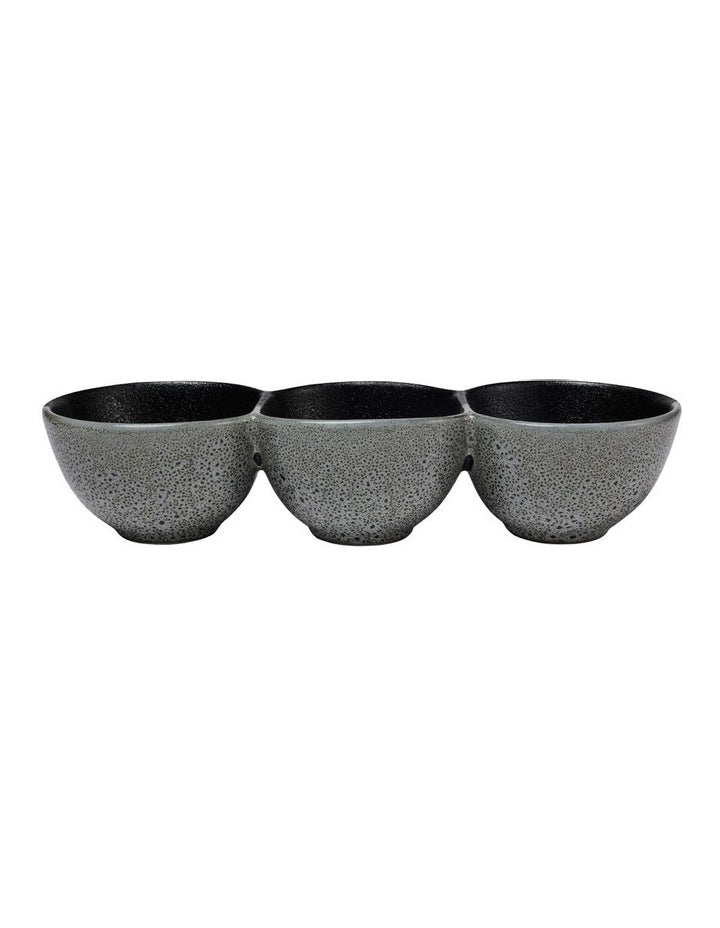 Umi Divided Serving Bowl 30x6.5cm in Seaweed