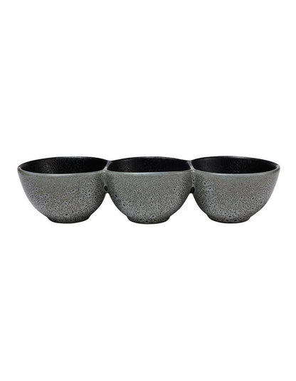 Umi Divided Serving Bowl 30x6.5cm in Seaweed