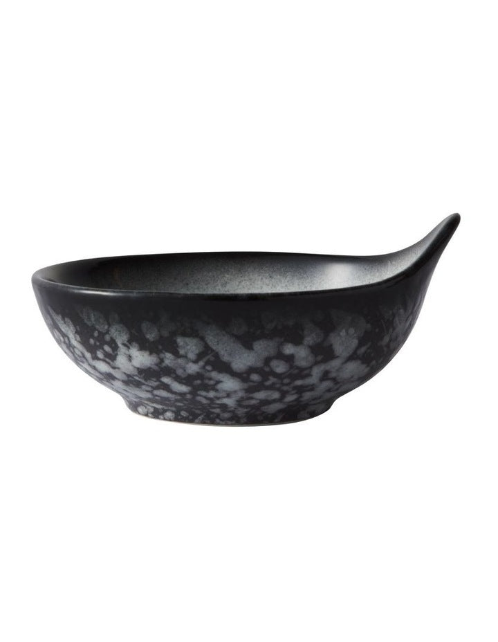 Caviar Granite Handled Sauce Bowl 10x4.5cm in Multi