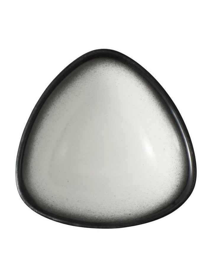 Caviar Granite Triangle Sauce Bowl 10x3.5cm in Multi