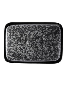 Caviar Granite Butter Dish Gift Boxed in Multi