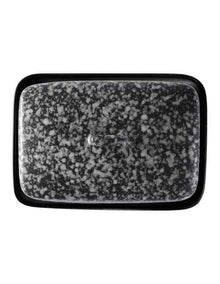 Caviar Granite Butter Dish Gift Boxed in Multi