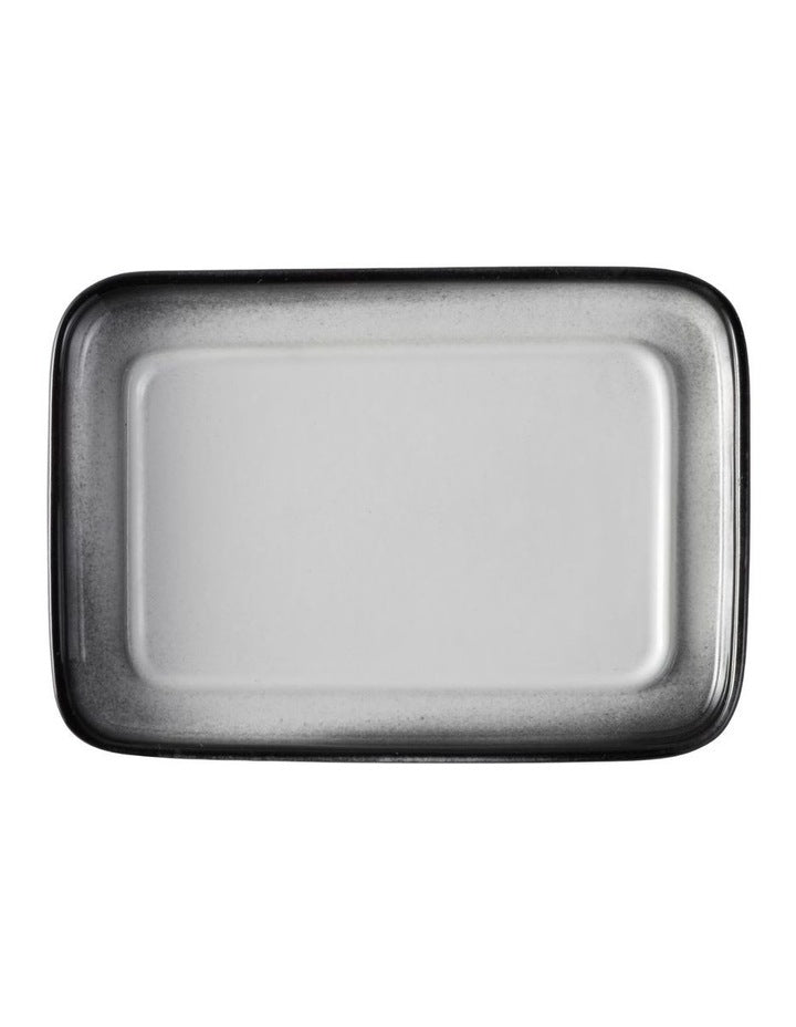 Caviar Granite Butter Dish Gift Boxed in Multi