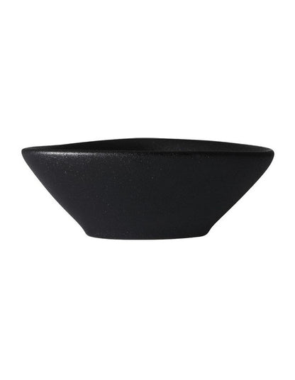 Caviar Triangle Sauce Bowl 10x3.5cm in Black