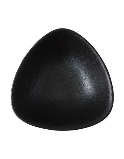 Caviar Triangle Sauce Bowl 10x3.5cm in Black