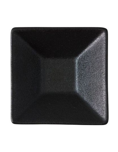 Caviar Square Sauce Bowl 8x3cm in Black