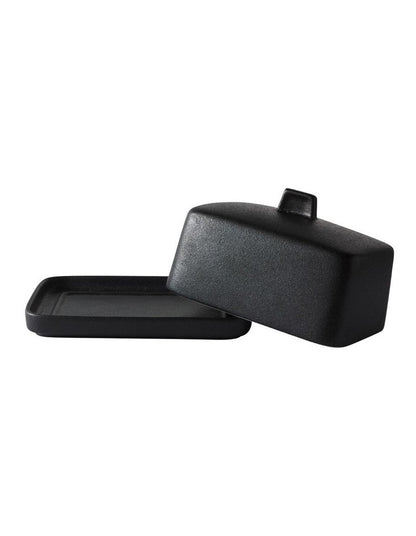 Caviar Butter Dish Gift Boxed in Black