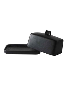 Caviar Butter Dish Gift Boxed in Black
