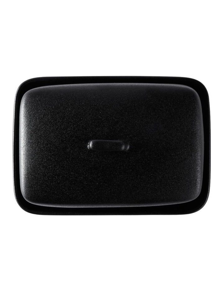 Caviar Butter Dish Gift Boxed in Black