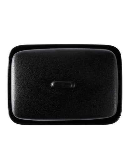 Caviar Butter Dish Gift Boxed in Black