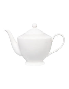 Basics Classic Teapot With Infuser 1L in White