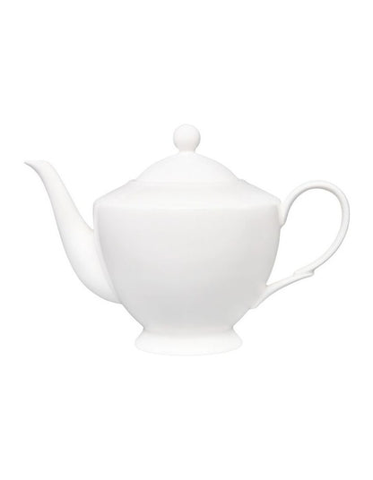 Basics Classic Teapot With Infuser 1L in White
