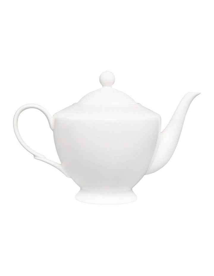 Basics Classic Teapot With Infuser 1L in White