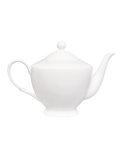 Basics Classic Teapot With Infuser 1L in White