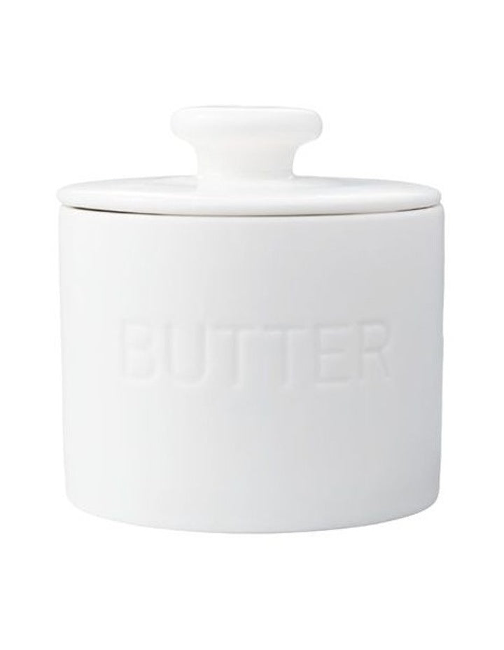 Basics Butter Bell in White