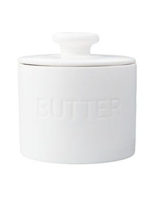 Basics Butter Bell in White