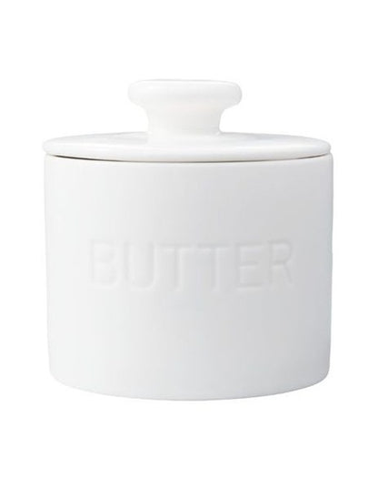 Basics Butter Bell in White