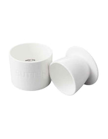 Basics Butter Bell in White