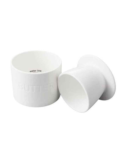 Basics Butter Bell in White