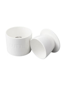 Basics Butter Bell in White