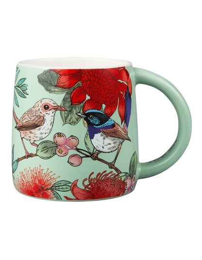 Eloise Short Native Grace Superb Fairy Wren Mug 350ml in Multi