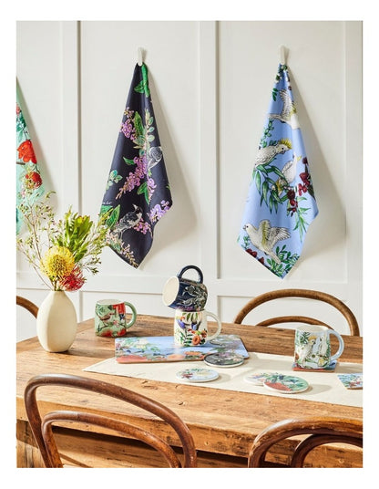 Eloise Short Native Grace Cork Back Placemat 34x26.5cm Set of 4 in Multi