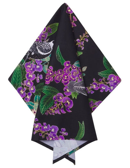 Eloise Short Native Grace Magpie Tea Towel 50x70cm in Multi