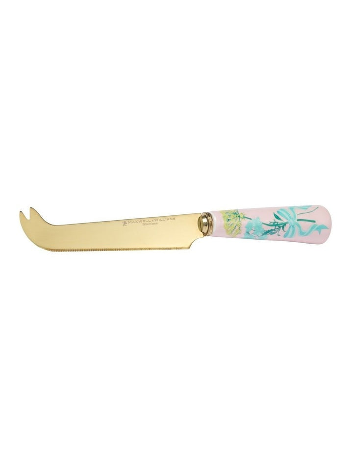 Cherish Cheese Board and Knife Set in Green